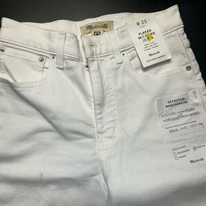 Madewell Flared Wide Leg Jeans